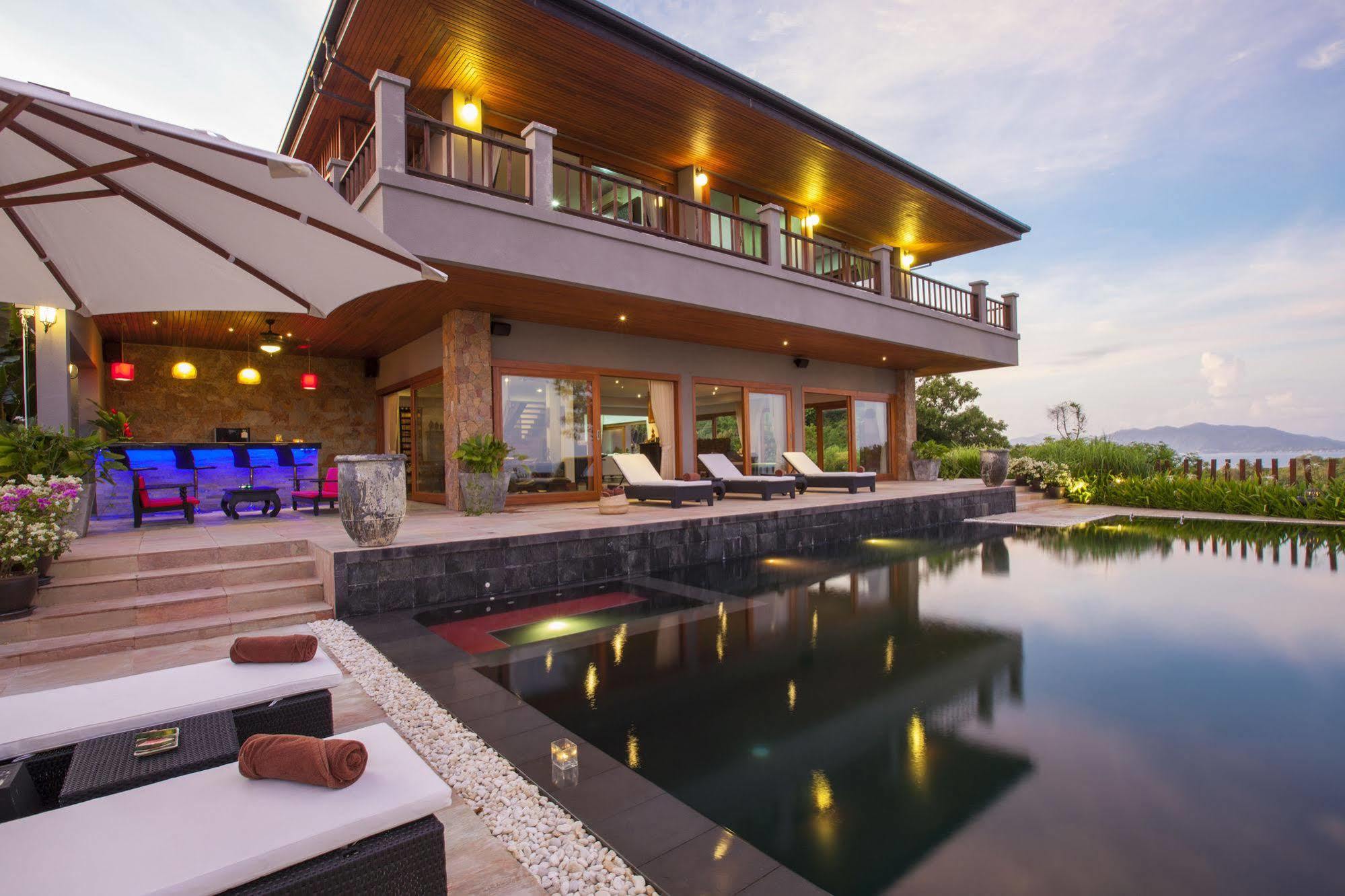 Baan Phuttarak - Seaview Private Villa Choeng Mon Экстерьер фото